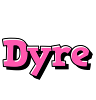 Dyre girlish logo