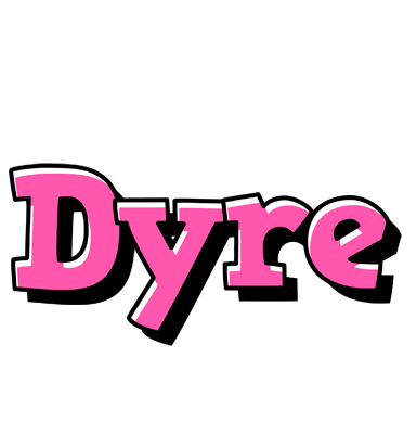 Dyre girlish logo