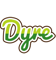 Dyre golfing logo