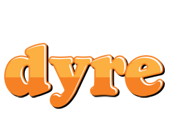 Dyre orange logo