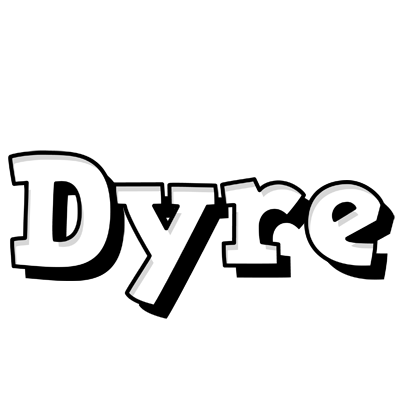 Dyre snowing logo