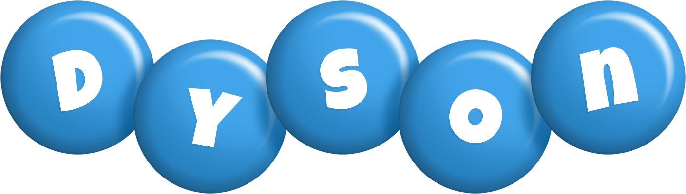 Dyson candy-blue logo
