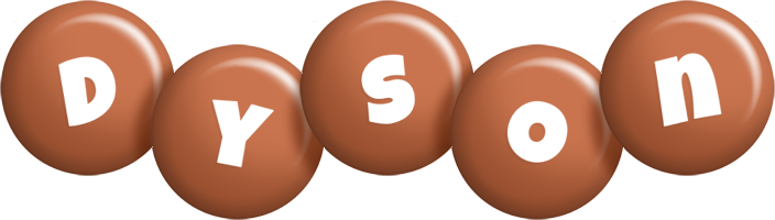 Dyson candy-brown logo