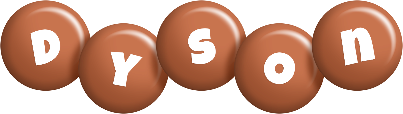 Dyson candy-brown logo