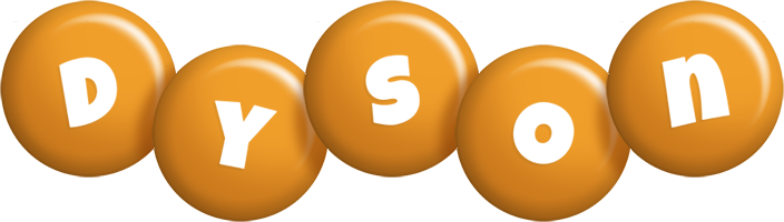 Dyson candy-orange logo