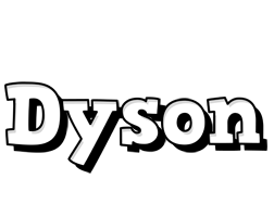 Dyson snowing logo