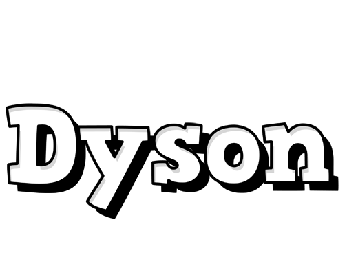 Dyson snowing logo