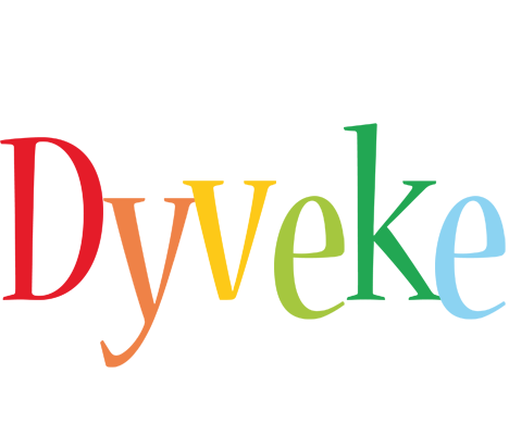 Dyveke birthday logo