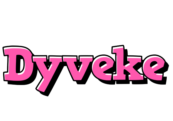 Dyveke girlish logo