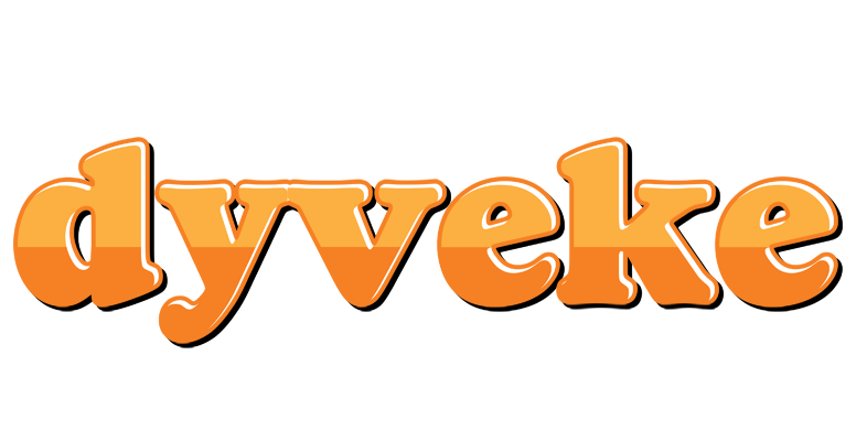 Dyveke orange logo
