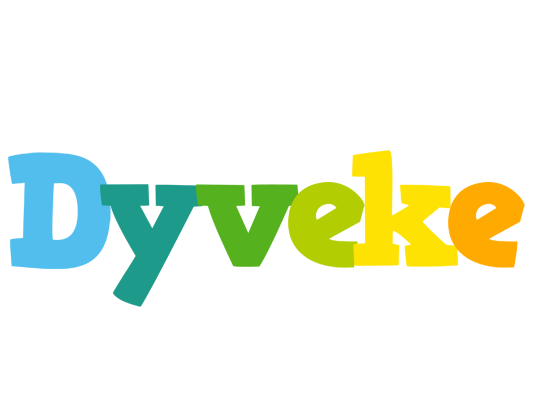 Dyveke rainbows logo