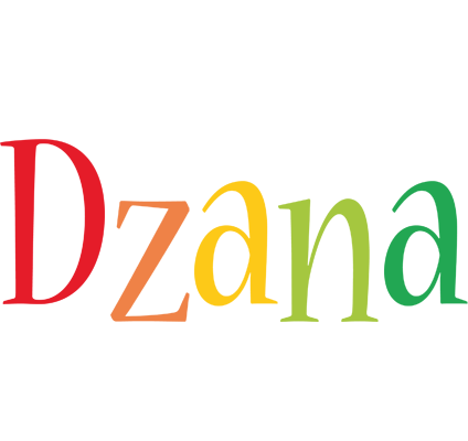 Dzana birthday logo
