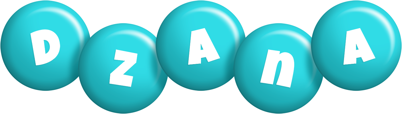 Dzana candy-azur logo