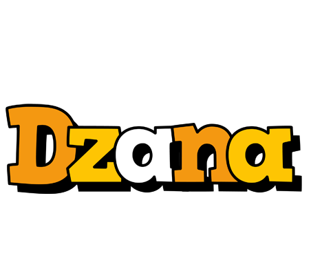 Dzana cartoon logo
