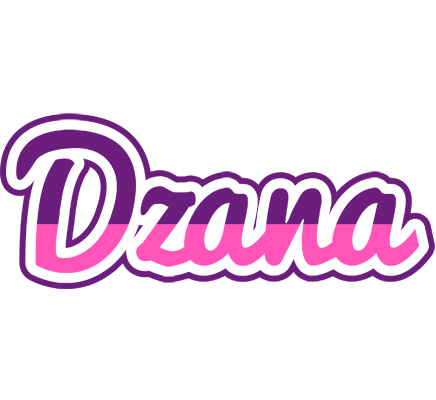 Dzana cheerful logo