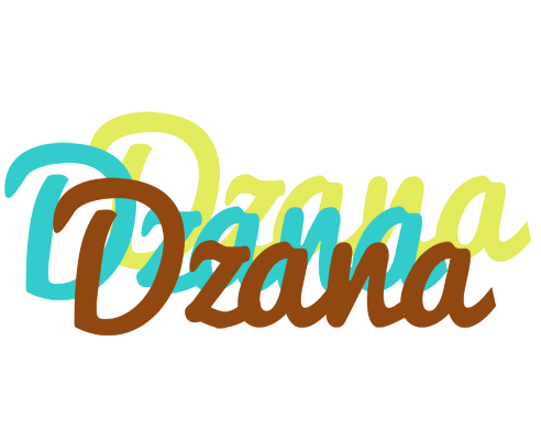 Dzana cupcake logo