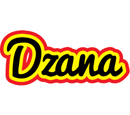 Dzana flaming logo