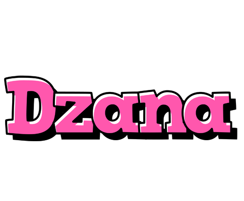 Dzana girlish logo