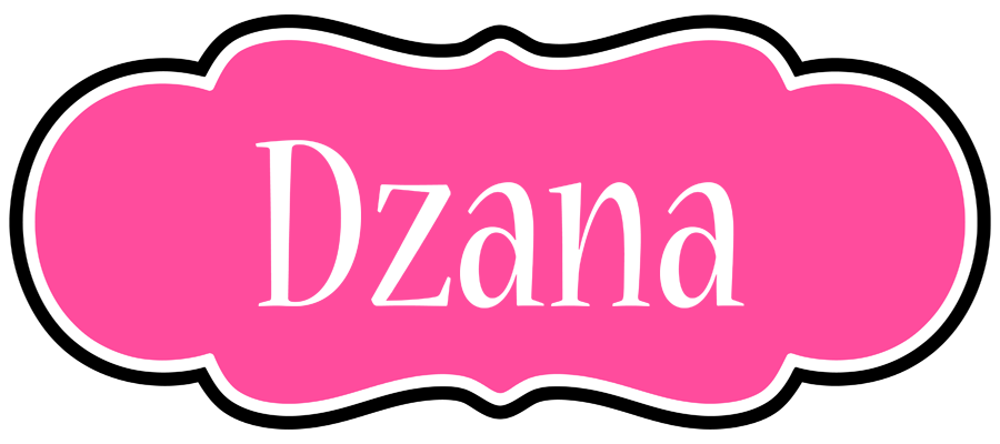Dzana invitation logo