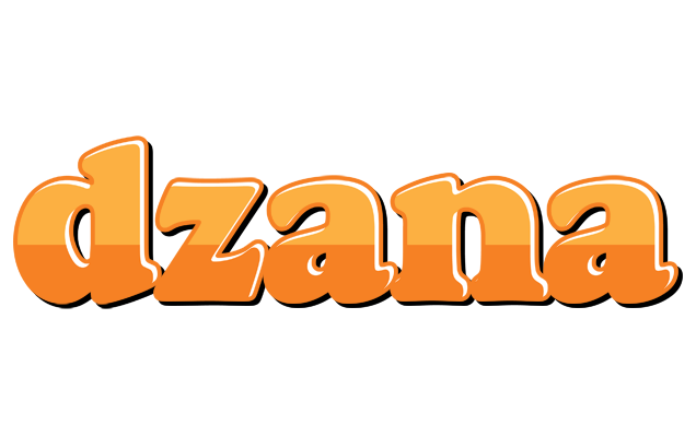 Dzana orange logo
