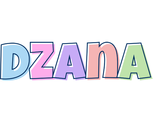 Dzana pastel logo