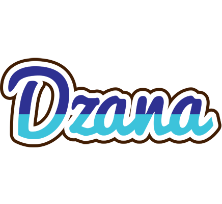 Dzana raining logo