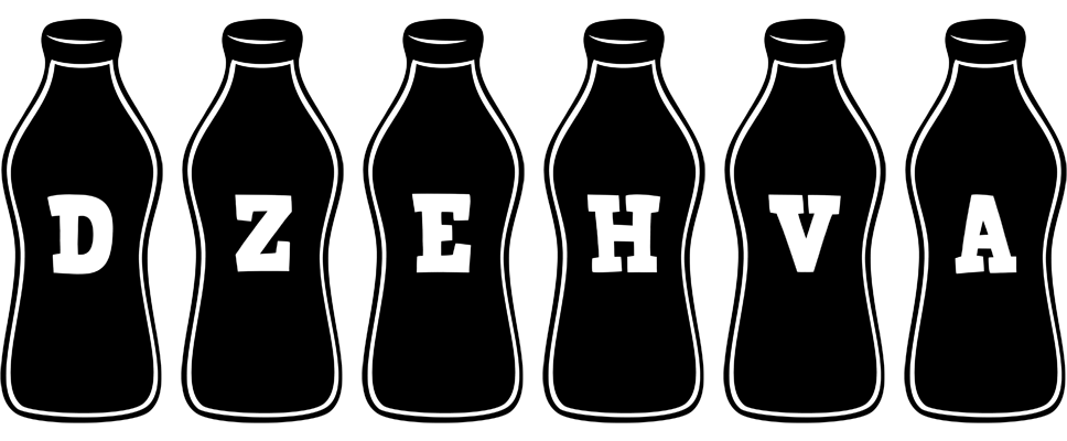 Dzehva bottle logo