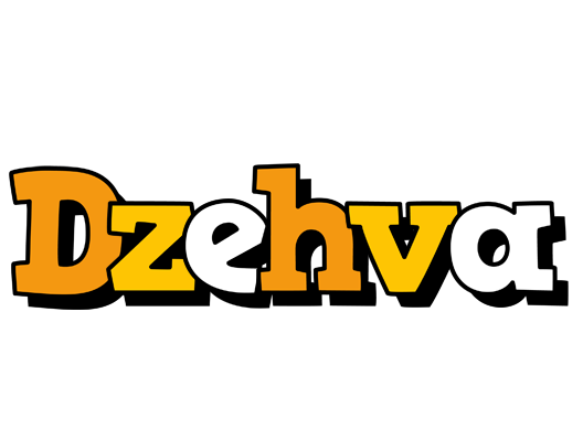Dzehva cartoon logo