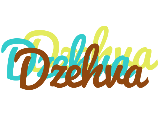 Dzehva cupcake logo