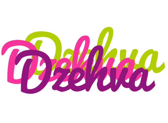 Dzehva flowers logo