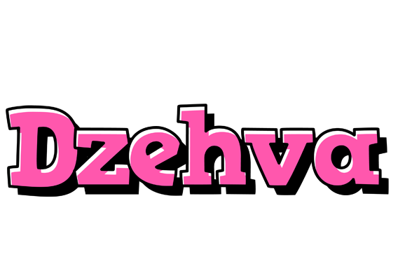 Dzehva girlish logo