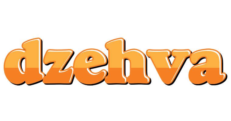 Dzehva orange logo