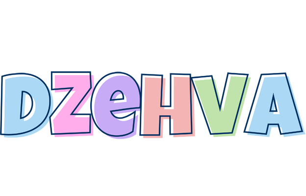 Dzehva pastel logo
