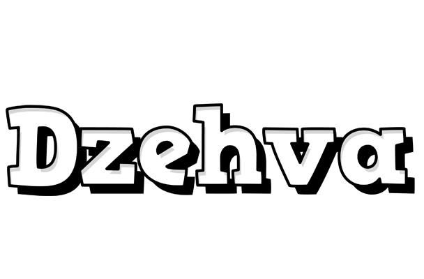Dzehva snowing logo