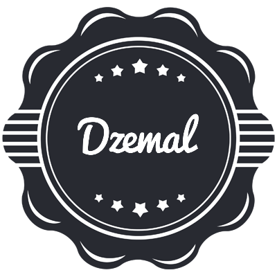 Dzemal badge logo