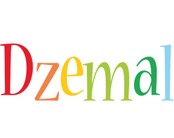 Dzemal birthday logo