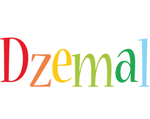 Dzemal birthday logo