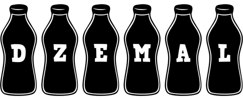 Dzemal bottle logo