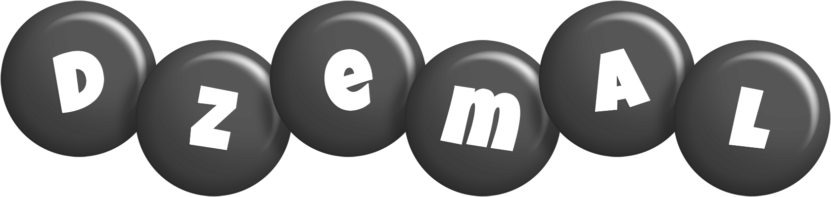 Dzemal candy-black logo