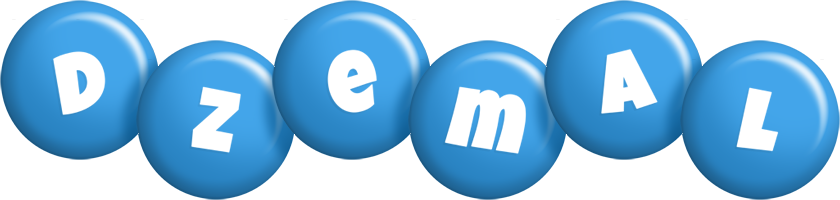 Dzemal candy-blue logo