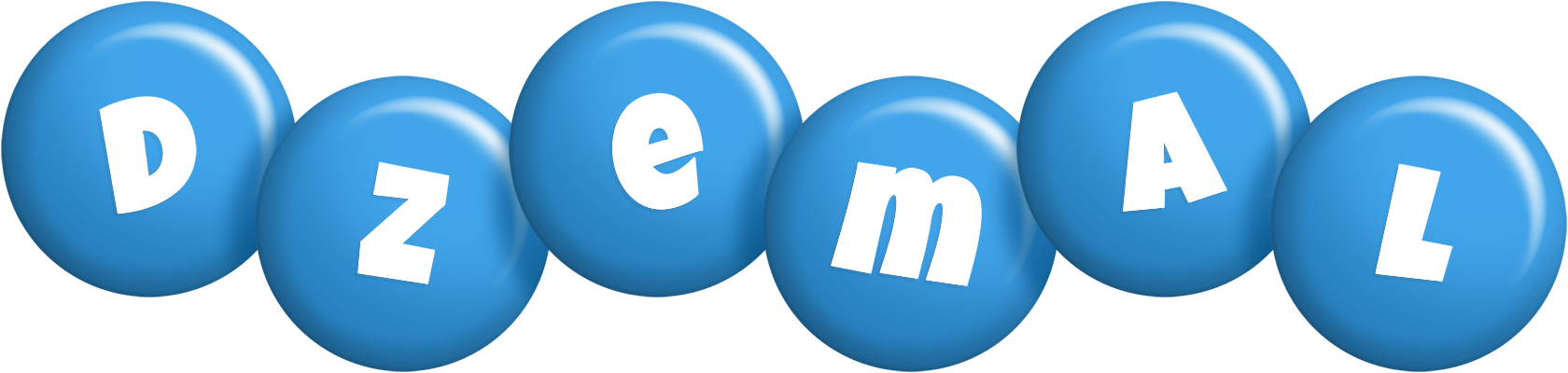 Dzemal candy-blue logo