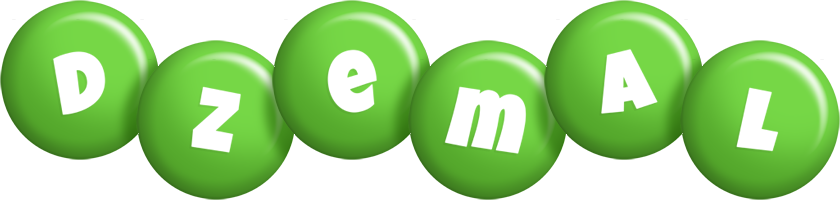 Dzemal candy-green logo