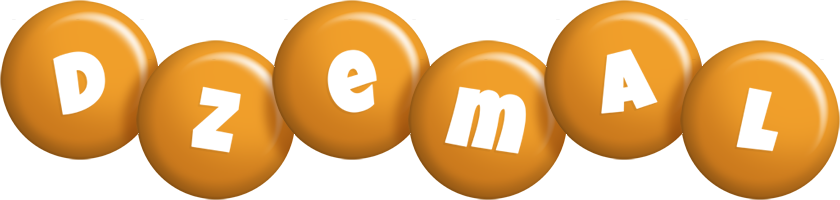 Dzemal candy-orange logo