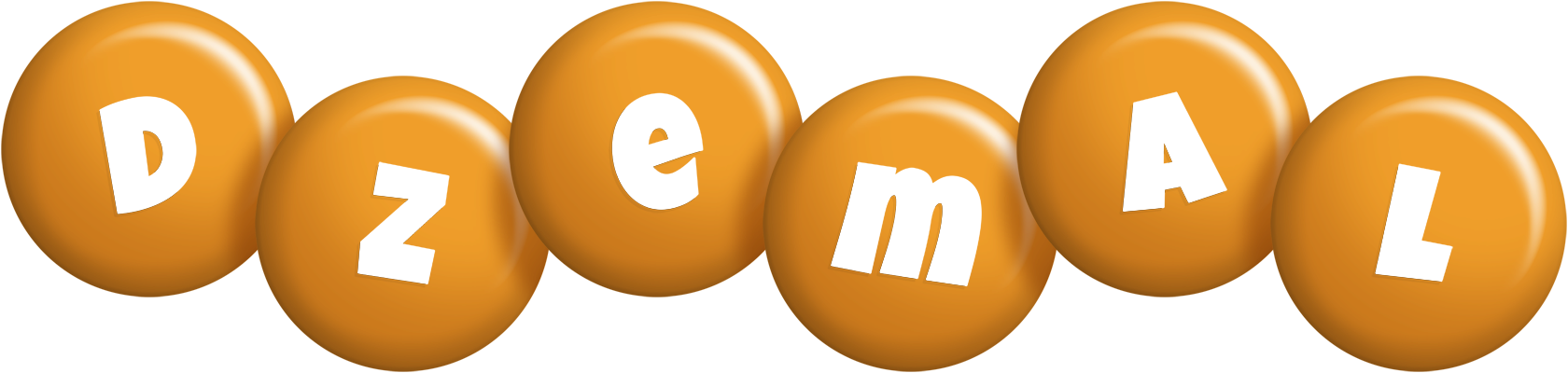 Dzemal candy-orange logo