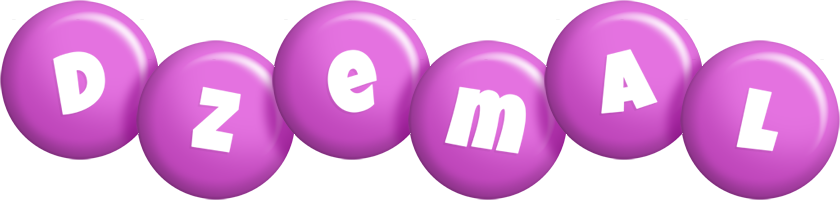 Dzemal candy-purple logo