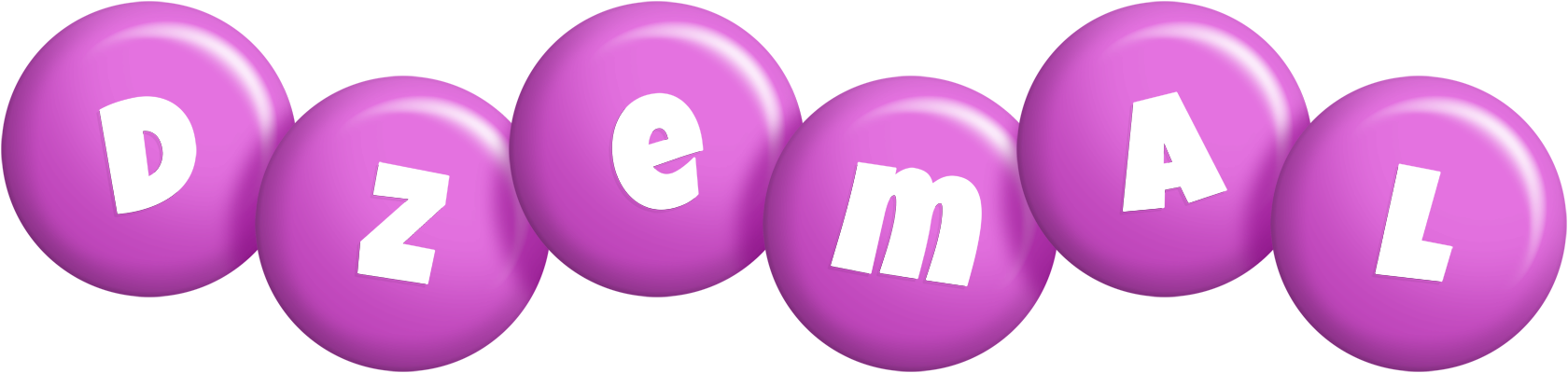 Dzemal candy-purple logo