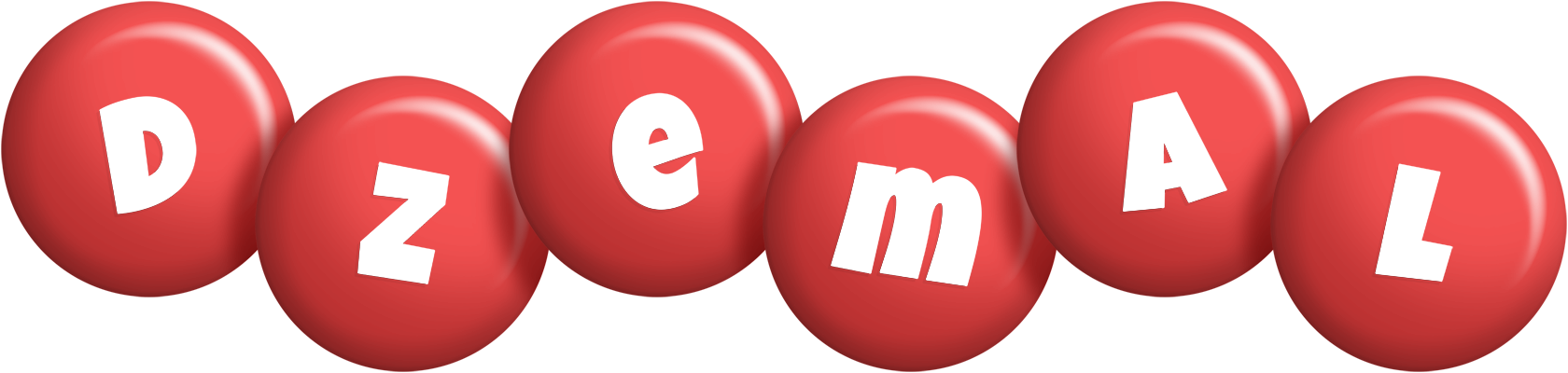 Dzemal candy-red logo