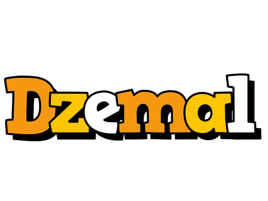 Dzemal cartoon logo