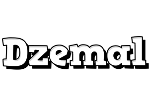 Dzemal snowing logo