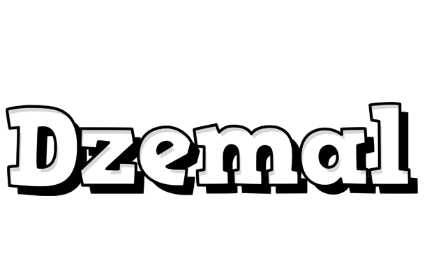 Dzemal snowing logo